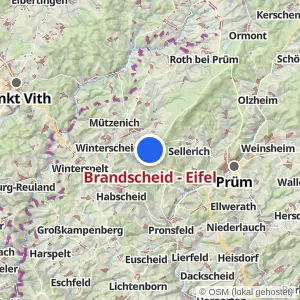 Kartenvorschau Brandscheid - Eifel