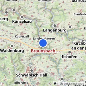 Kartenvorschau Braunsbach