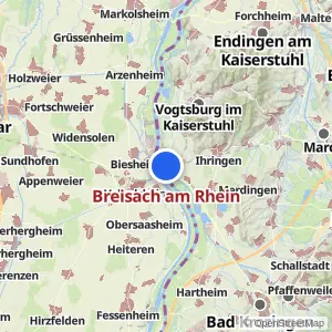 Kartenvorschau Breisach am Rhein