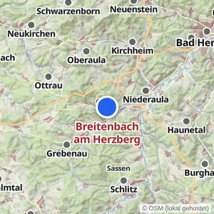 Kartenvorschau Breitenbach am Herzberg