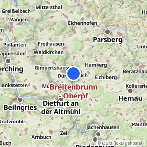 Kartenvorschau Breitenbrunn - Oberpf
