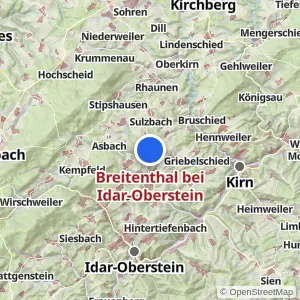 Kartenvorschau Breitenthal bei Idar-Oberstein