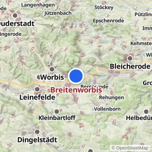 Kartenvorschau Breitenworbis