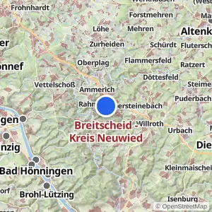 Kartenvorschau Breitscheid - Kreis Neuwied