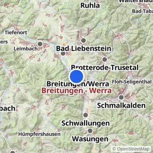 Kartenvorschau Breitungen - Werra