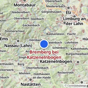 Kartenvorschau Bremberg bei Katzenelnbogen
