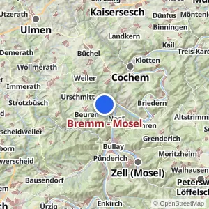 Kartenvorschau Bremm - Mosel