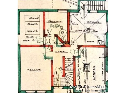 Grundriss Keller