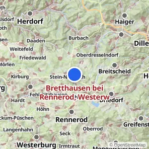 Kartenvorschau Bretthausen bei Rennerod, Westerw