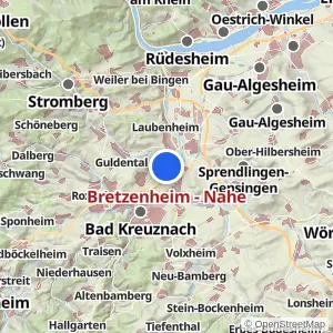 Kartenvorschau Bretzenheim - Nahe