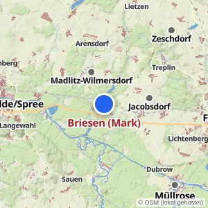 Kartenvorschau Briesen (Mark)