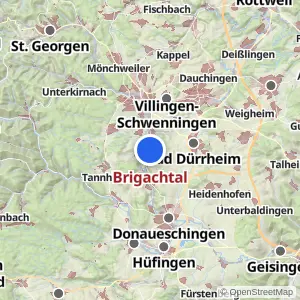 Kartenvorschau Brigachtal
