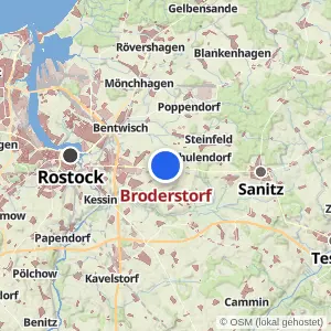 Kartenvorschau Broderstorf