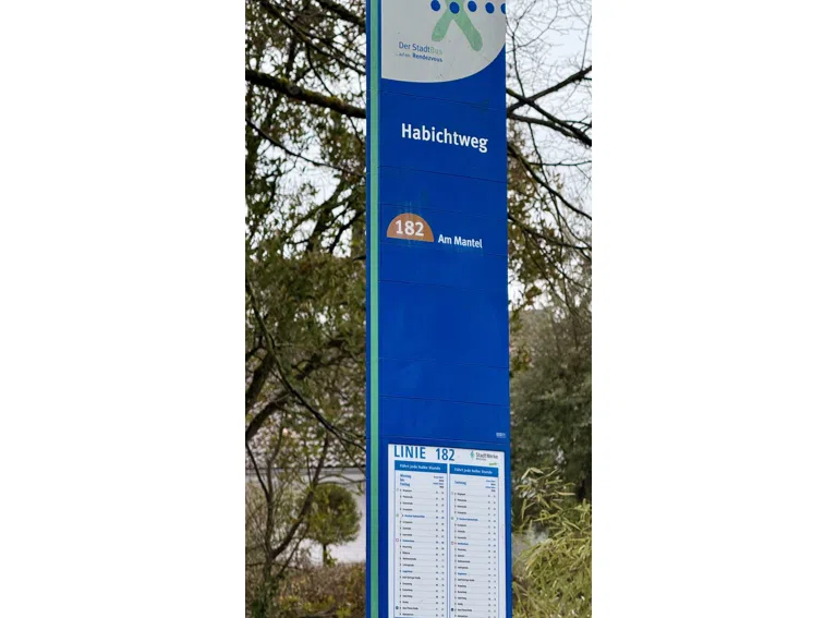 Bus in der Nähe