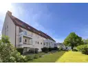 hinter dem Haus