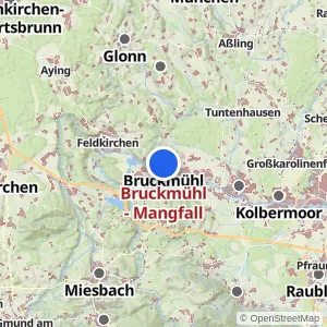 Kartenvorschau Bruckmühl - Mangfall