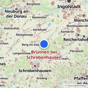 Kartenvorschau Brunnen bei Schrobenhausen