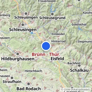 Kartenvorschau Brünn - Thür.