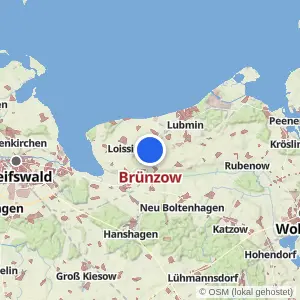 Kartenvorschau Brünzow