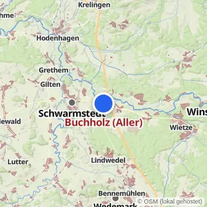Kartenvorschau Buchholz (Aller)
