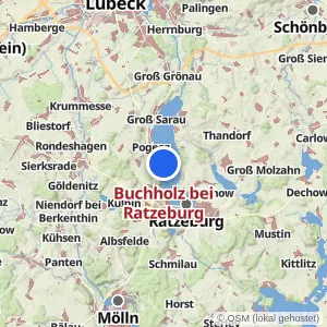 Kartenvorschau Buchholz bei Ratzeburg