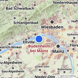 Kartenvorschau Budenheim bei Mainz