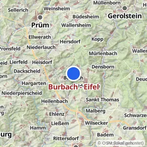 Kartenvorschau Burbach - Eifel