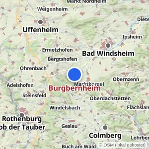 Kartenvorschau Burgbernheim