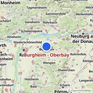 Kartenvorschau Burgheim - Oberbay