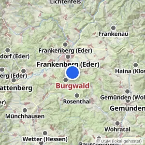 Kartenvorschau Burgwald