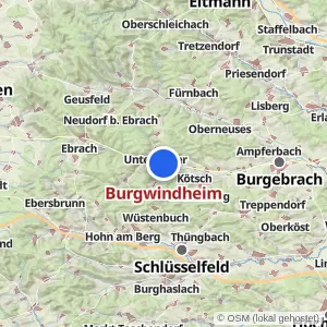 Kartenvorschau Burgwindheim