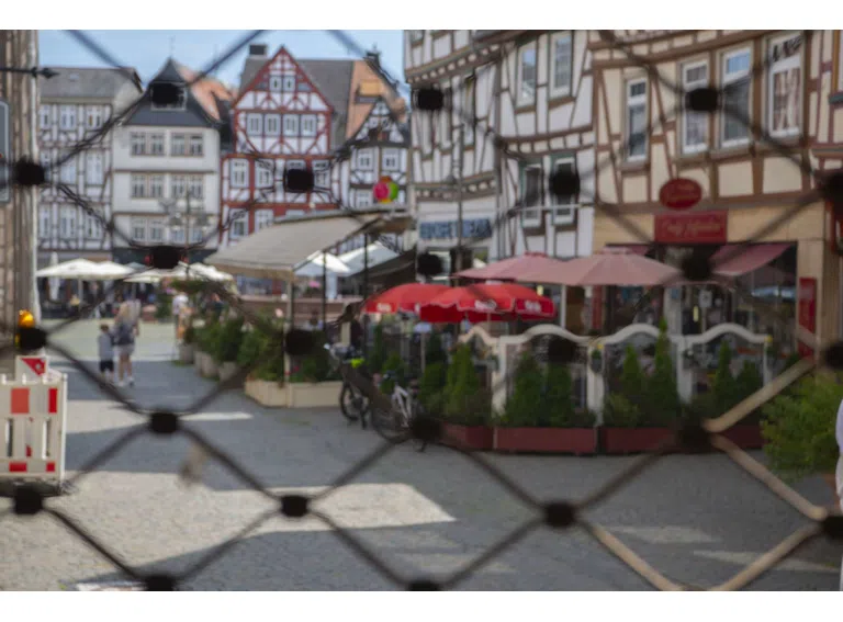Sicht auf den Marktplatz