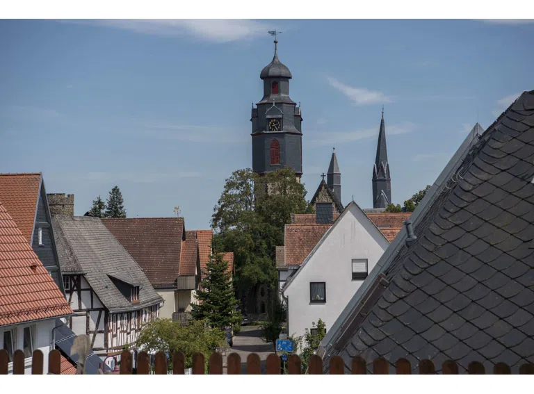 Blick von der Dachterrasse