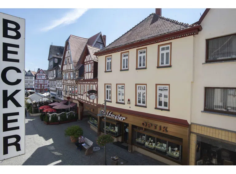 Blick aus dem Obergeschoss