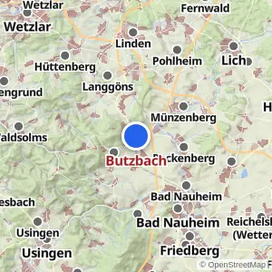 Kartenvorschau Butzbach