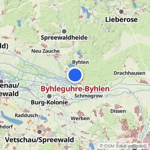 Kartenvorschau Byhleguhre-Byhlen