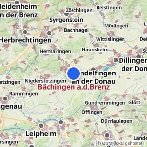 Kartenvorschau Bächingen a.d.Brenz
