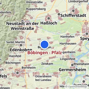 Kartenvorschau Böbingen - Pfalz