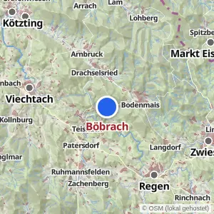 Kartenvorschau Böbrach