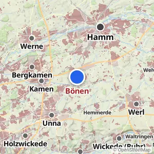 Kartenvorschau Bönen