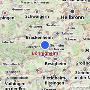 Kartenvorschau Bönnigheim