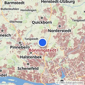 Kartenvorschau Bönningstedt