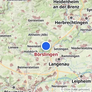 Kartenvorschau Börslingen