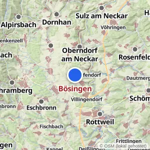 Kartenvorschau Bösingen