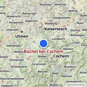 Kartenvorschau Büchel bei Cochem