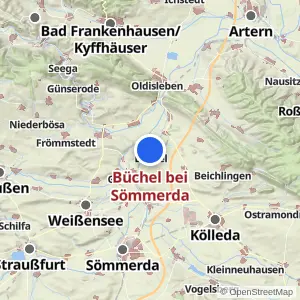 Kartenvorschau Büchel bei Sömmerda