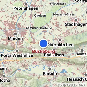 Kartenvorschau Bückeburg