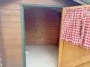 Gartenhütte als Abstellraum geeignet