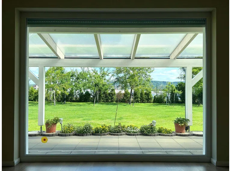 Aussicht in den Garten