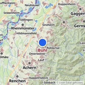 Kartenvorschau Bühl